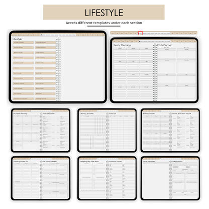 2025 All In One Planner + 3 FREE Goal Getting E-Books